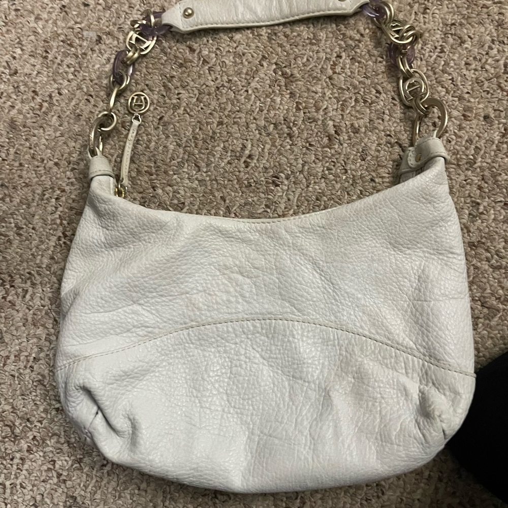 Etienne Aigner Blue Cloud Shoulder Bag - Picture 6 of 8